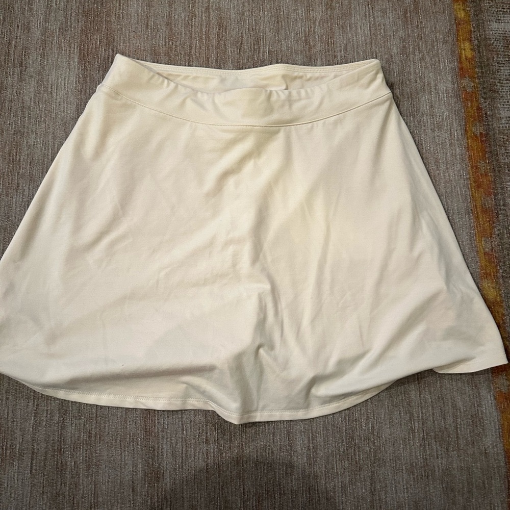reformation Skirt with shorts underneath